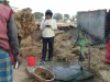 खलिहान में आग लगने से लाखों का धन राख, किसान परेशान