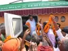 भाजपा के संस्थापक सदस्य आर के सिन्हा की गांधी संकल्प यात्रा