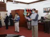 गृह राज्य मंत्री, गृह सचिव समेत मंत्रालय के अधिकारियों ने किया संविधान प्रस्तावना का पाठ