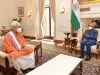जम्मू-कश्मीर के उप राज्यपाल मनोज सिन्हा ने राष्ट्रपति कोविंद से की मुलाकात