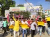केंद्रीय विवि में पीएचडी नामांकन में धांधली के विरोध में जाप ने किया रोषपूर्ण प्रदर्शन