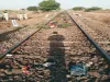 इमादपट्टी गांव के सामने ट्रेन की चपेट में आने से अज्ञात व्यक्ति की हुई मौत