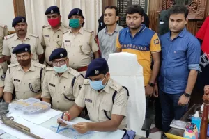 मोतिहारी पुलिस ने चार अपराधियों को आर्म्स के साथ किया गिरफ्तार