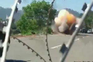 जम्मू-पुंछ राजमार्ग पर विस्फोट, सुरक्षाबल मौके पर