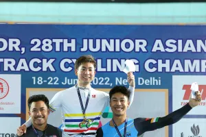 भारत ने एशियन ट्रैक साइक्लिंग चैंपियनशिप के तीसरे दिन जीते 2 कांस्य पदक