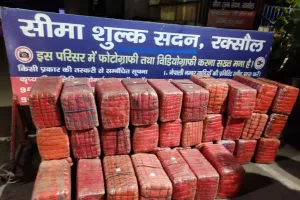 भारत-नेपाल सीमा पर 1.31 करोड़ रूपए का 527 केजी विदेशी गांजा जब्त, तस्करी का नायाब तरीका देख चौक गई कस्टम की टीम
