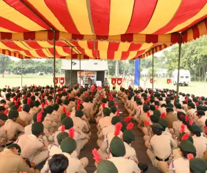 Cadets Morale boosted by SSB In Motihari