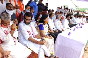 मंत्री विनोद सिंह के कोरोना संक्रमित होने के बाद भोजपुर में मचा  हड़कम्प