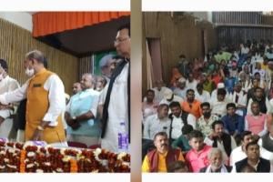 जदयू कार्यकर्ता बैठक व अभिनन्दन समारोह में पहुंचे प्रदेश अध्यक्ष