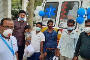 बिहार सरकार के बाल हृदय योजना से सहरसा के दो बच्चे का अहमदाबाद में हुआ इलाज