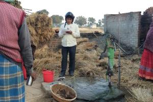 खलिहान में आग लगने से लाखों का धन राख, किसान परेशान