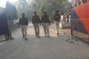 जेल में छापेमारी, गांजा,सिमकार्ड और चाकू बरामद