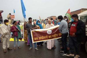 किसान आंदोलन में जा रही मेधा पाटिकर यूपी बोर्डर पर रोकी