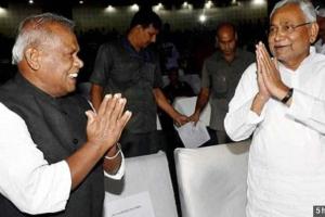 मांझी ने की मुख्यमंत्री नीतीश कुमार से मुलाकात