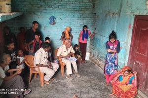 जमीनी विवाद में सगे भाई ने गोली मारकर की बहन की हत्या