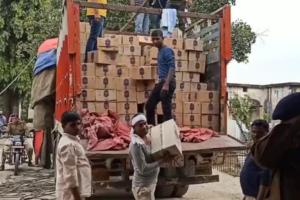 बीस हजार लीटर शराब जब्त