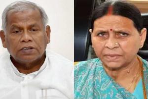 सूबे में बढ़ रहे अपराध पर राबड़ी और मांझी आमने-सामने