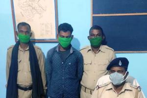 हत्या का आरोपी को पुलिस ने गिरफ्तार कर जेल भेजा