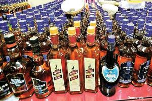 पटना पुलिस ने भारी मात्रा में शराब सहित एक को किया अरेस्ट