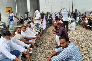 भारत बंद का हरियाणा में दिखा व्यापक असर