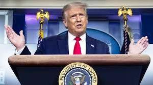 व्हाइट हाउस के बाहर फायरिंग, ट्रम्प को बीच में छोड़नी पड़ी प्रेस ब्रीफिंग