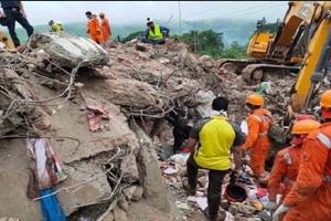 महाड बिल्डिंग का मलबा हटाने में लगे 40 घंटे, एक गिरफ्तार