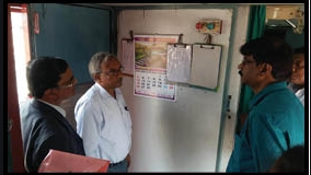 सीएमडी ने एक्सीडेंटल रिलीफ मेडिकल वैन का किया निरीक्षण