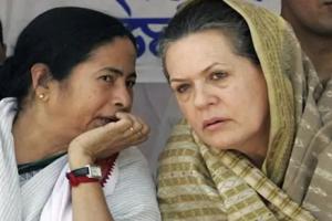 कांग्रेस शासित राज्यों एवं ममता बनर्जी के साथ सोनिया गांधी की बैठक