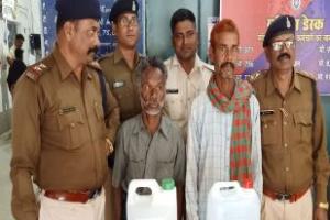 शराब के साथ दो गिरफ्तार