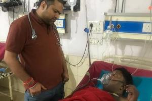 अपराधियों ने लूटपाट के दौरान कंपाउंडर को मारी गोली