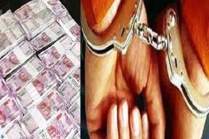 जाली नोट छापने की फेक्ट्री का उदभेदन ,पांच गिरफ्तार