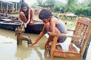 मानसून आने की सूचना के साथ ही जिले के बाढ़ग्रस्त क्षेत्र के लोगो़ की बढ़ी चिंता