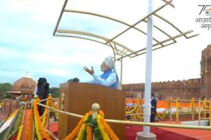 लाल किले की प्राचीर से प्रधानमंत्री ने दिए 'पंच प्रण' रूपी संकल्प