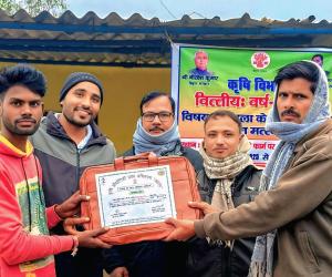 पहाड़पुर में पाँच दिवसीय मत्स्य पालन प्रशिक्षण कार्यक्रम संपन्न