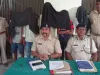 मोतिहारी में अपराध की योजना बना रहे बाइक चोर गिराह के पांच बदमाशों को पुलिस ने दबोचा