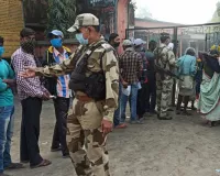 पूर्णिया में सुरक्षा बलों से भिड़े वोटर, पुलिस ने की 5 राउंड हवाई फायरिंग